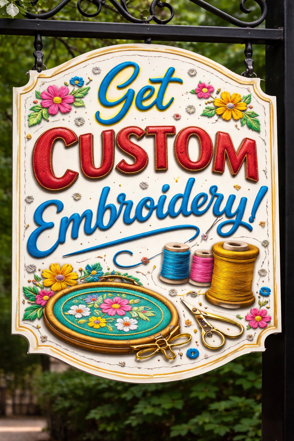 Custom Embroidered Sweatshirt