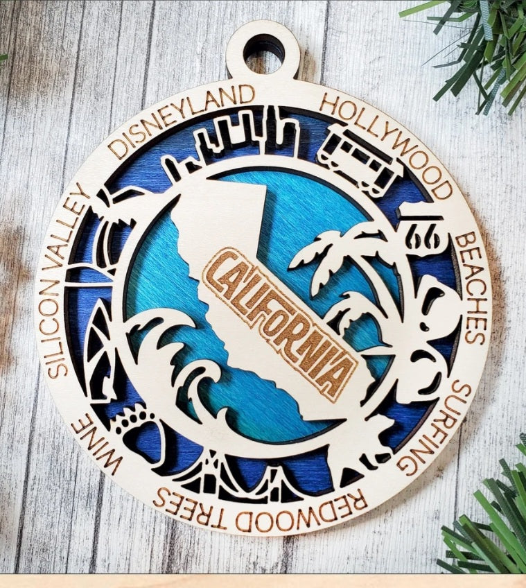 States Ornaments