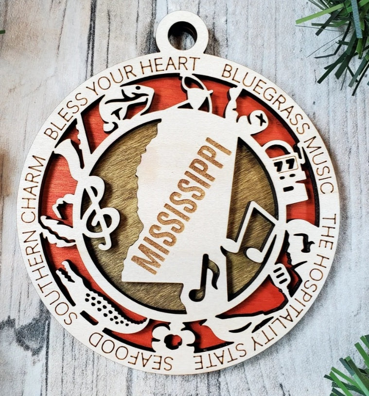 States Ornaments
