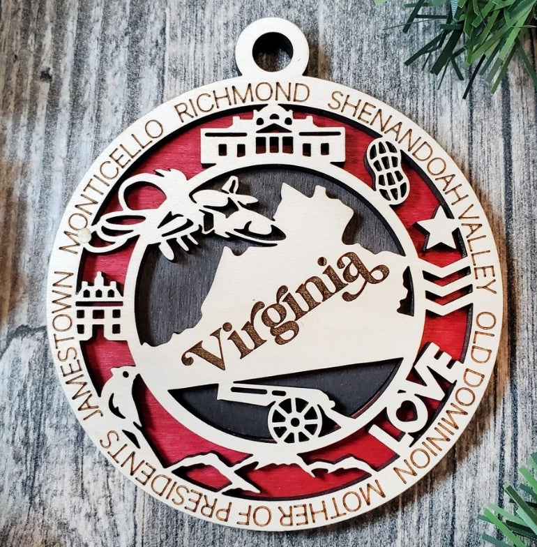 States Ornaments
