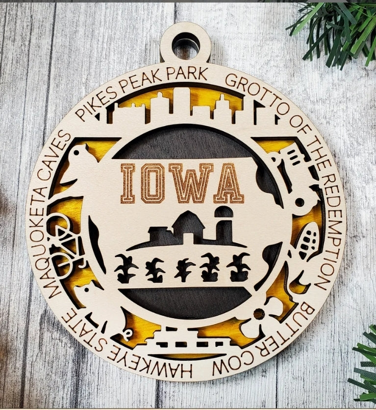 States Ornaments