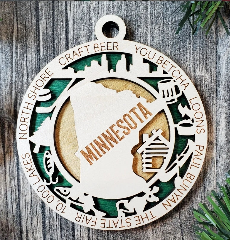 States Ornaments