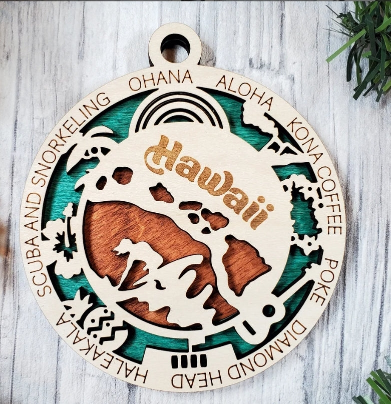 States Ornaments