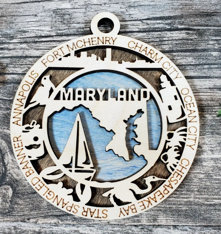States Ornaments