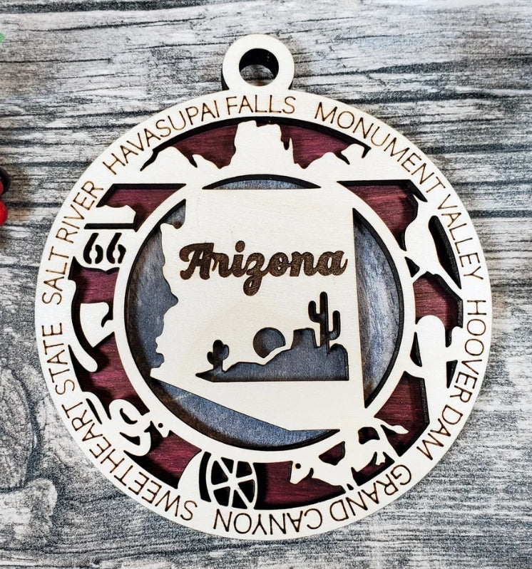 States Ornaments