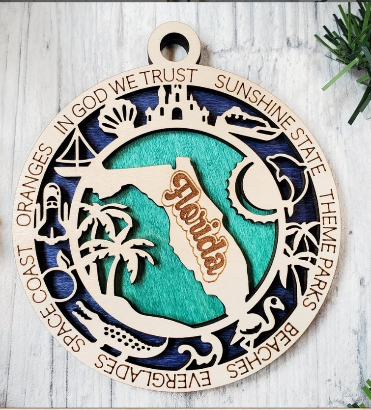 States Ornaments