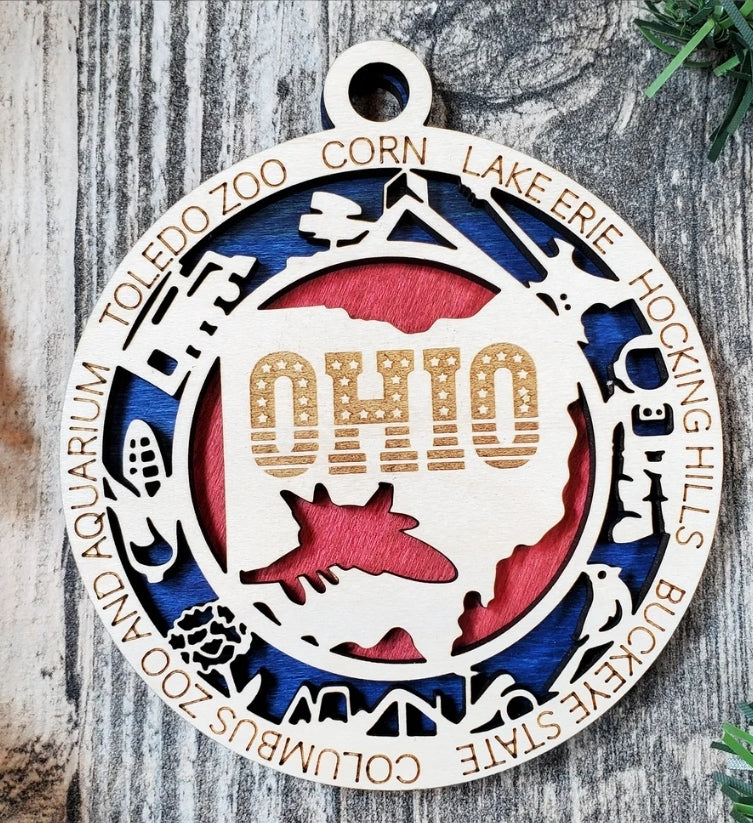 States Ornaments