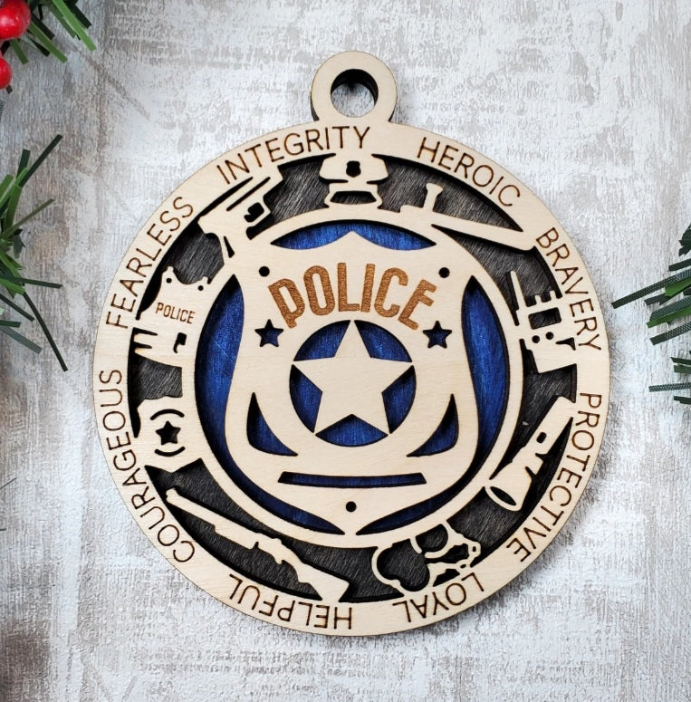 First Responder Ornaments