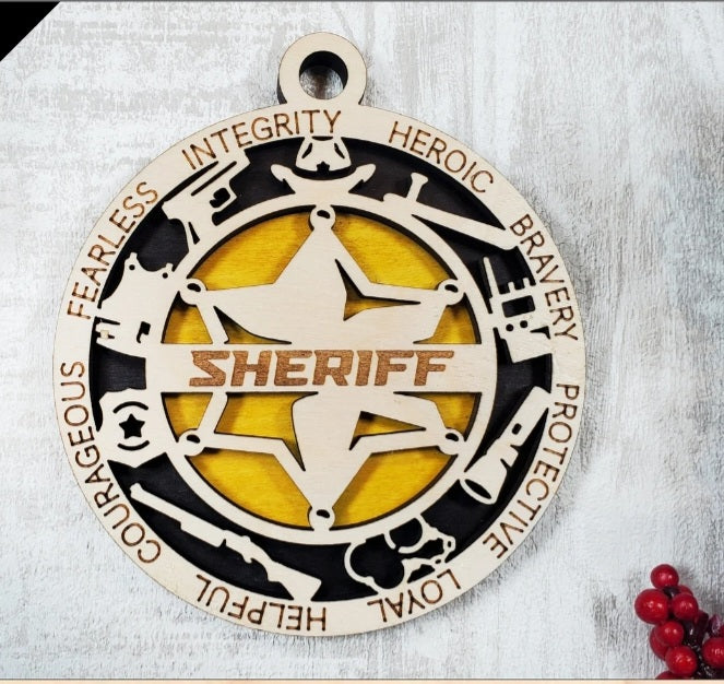 First Responder Ornaments