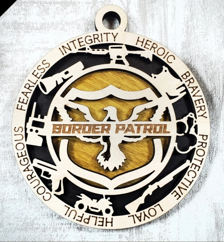 First Responder Ornaments