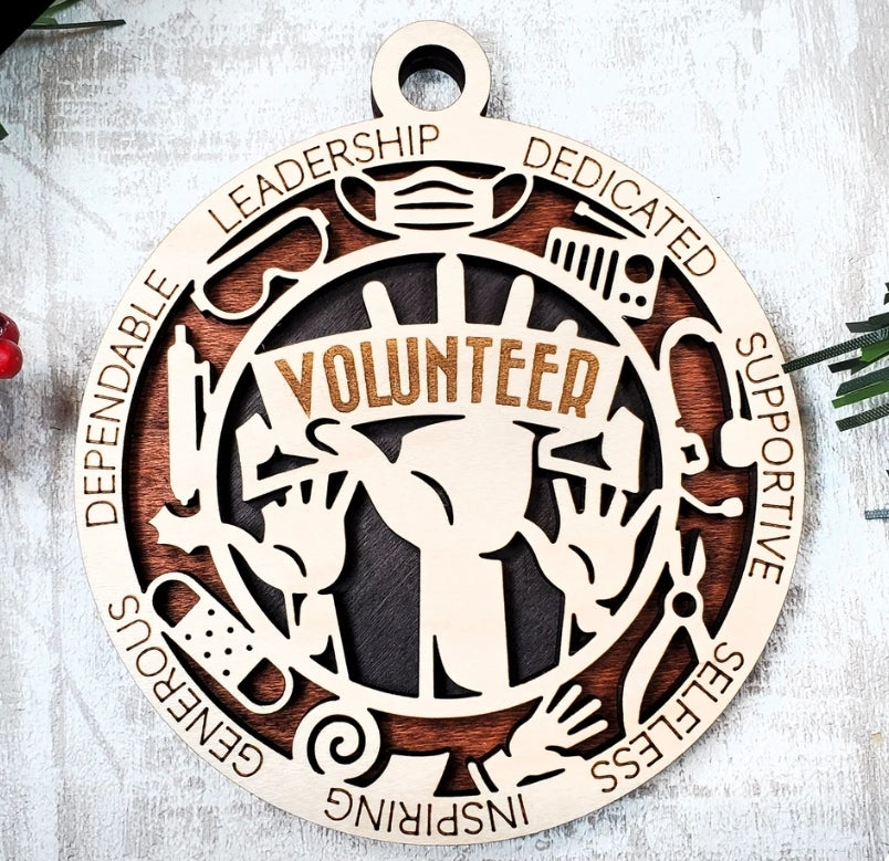 First Responder Ornaments