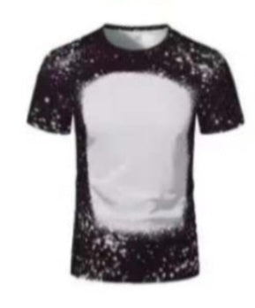 Faux Bleached T-Shirt 100% polyester