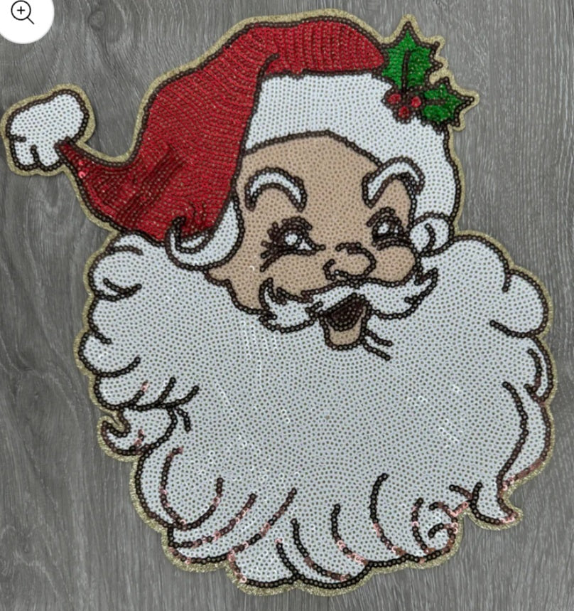 Santa Chenille Patch