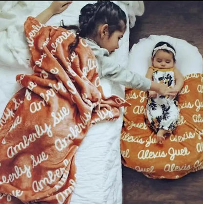 Custom Name Baby Blanket