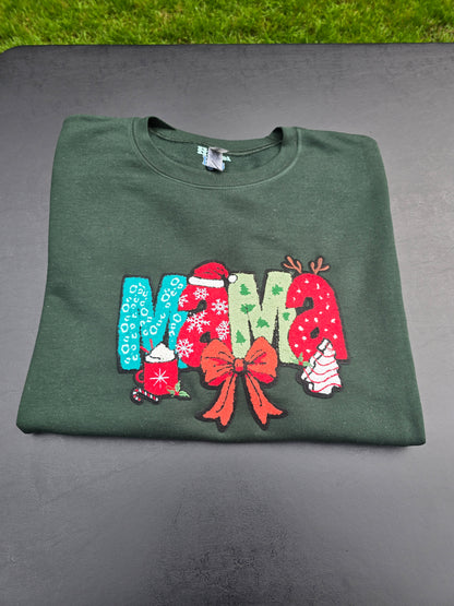 Mama holiday Crewneck