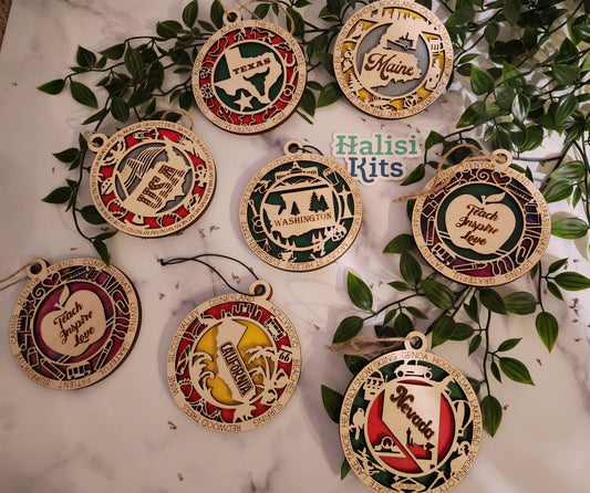 States Ornaments