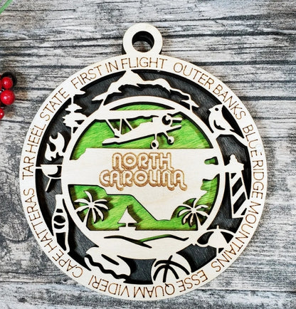 States Ornaments
