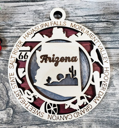 States Ornaments