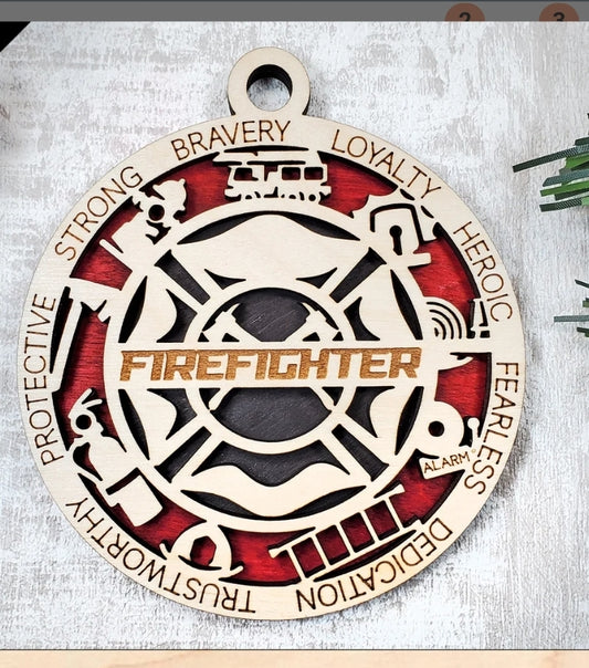 First Responder Ornaments